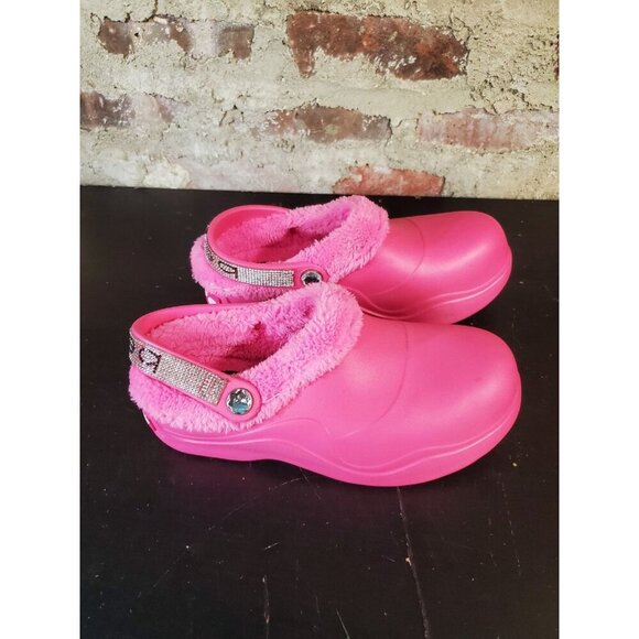 Bebe Shoes Bebe Janessa Clogs Slip On Shoes Womens Sz 7 Pink Glitter G - Picture 3 of 6